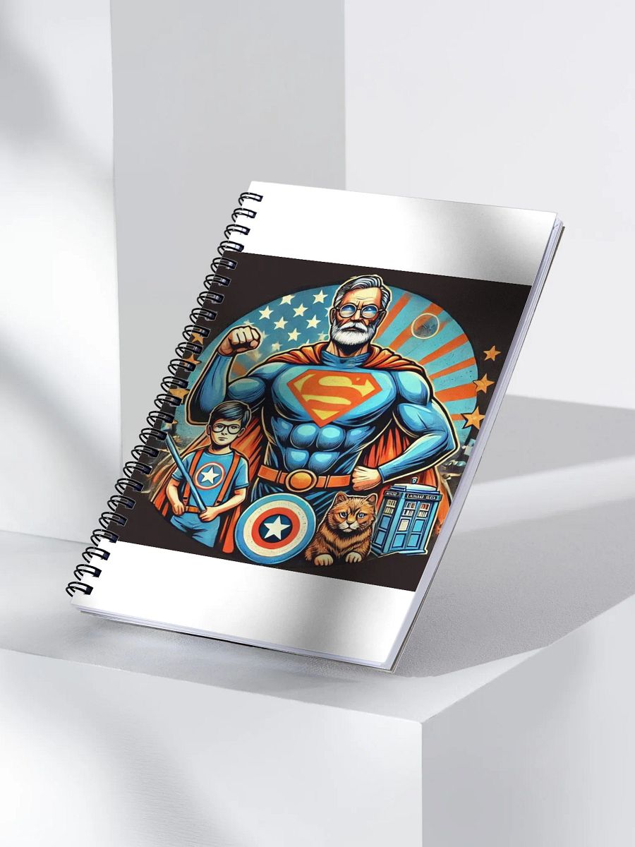 Superhero Generations Spiral Notebook product image (3)