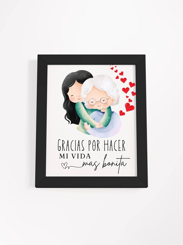 Love Mother’s Day design for Grandma Gracias Wallart product image (1)