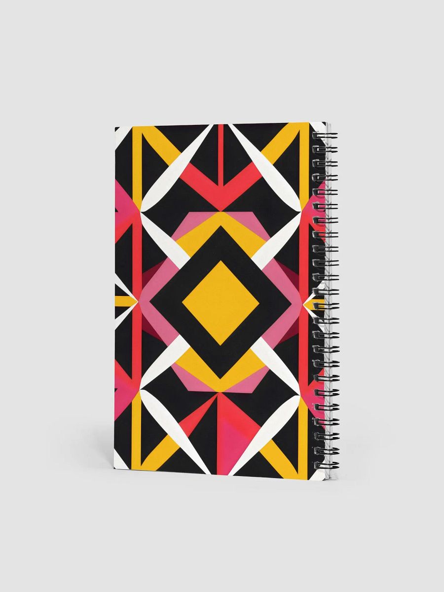 Geometric Harmony Spiral Notebook product image (2)