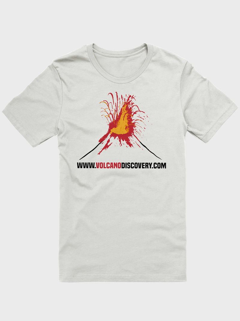VolcanoDiscovery Merapi No 1 T-Shirt - light