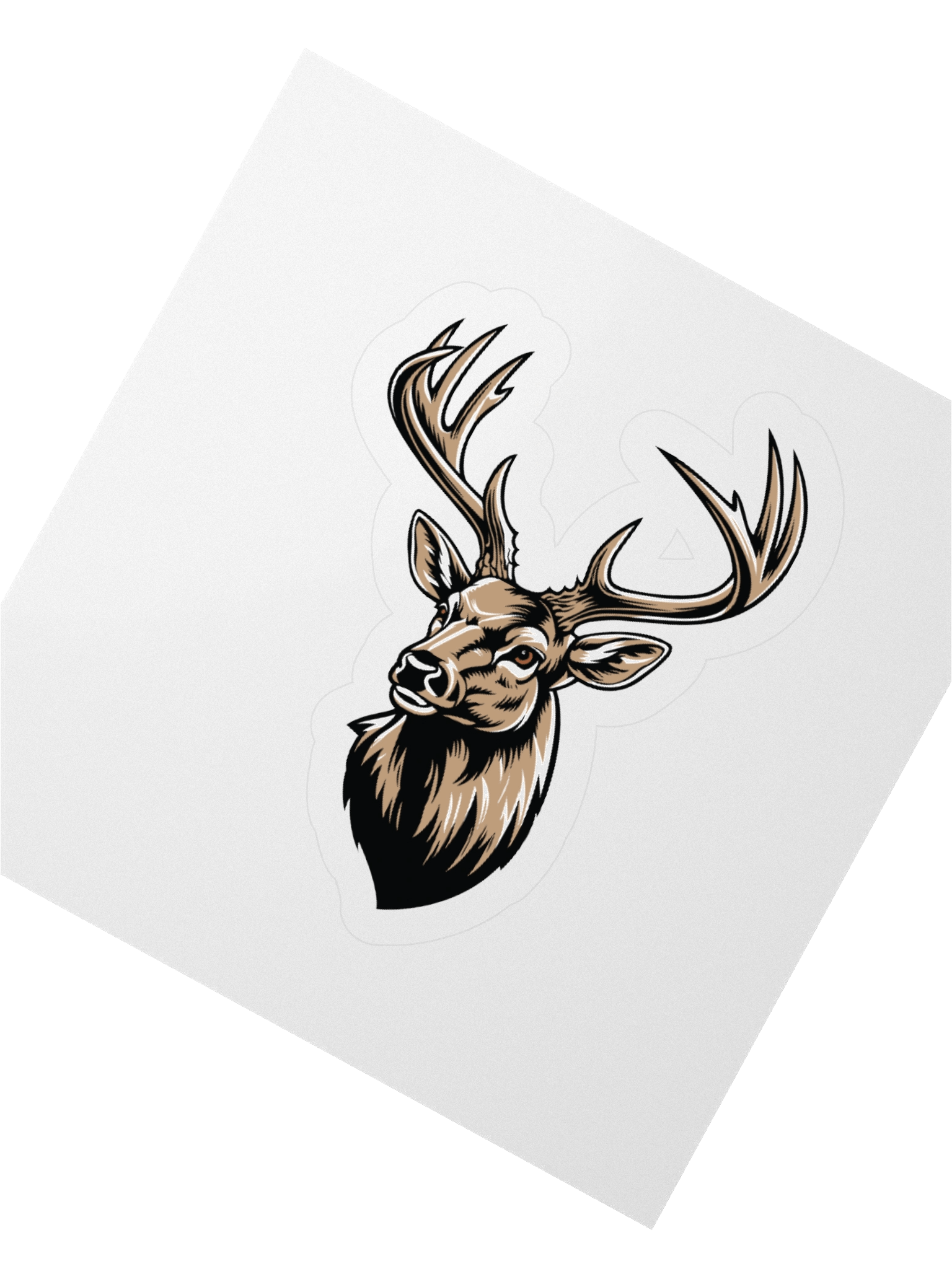 whitetaildeer sticker product image (7)