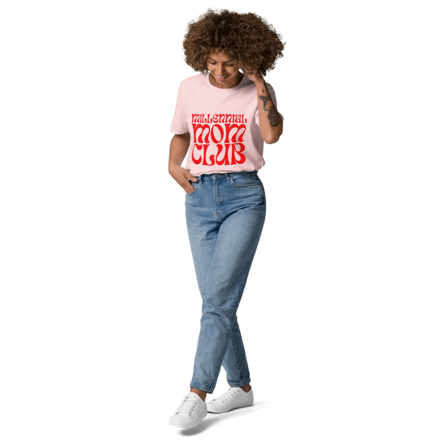 Millennial Mom Club Organic Cotton Tee product image (78)