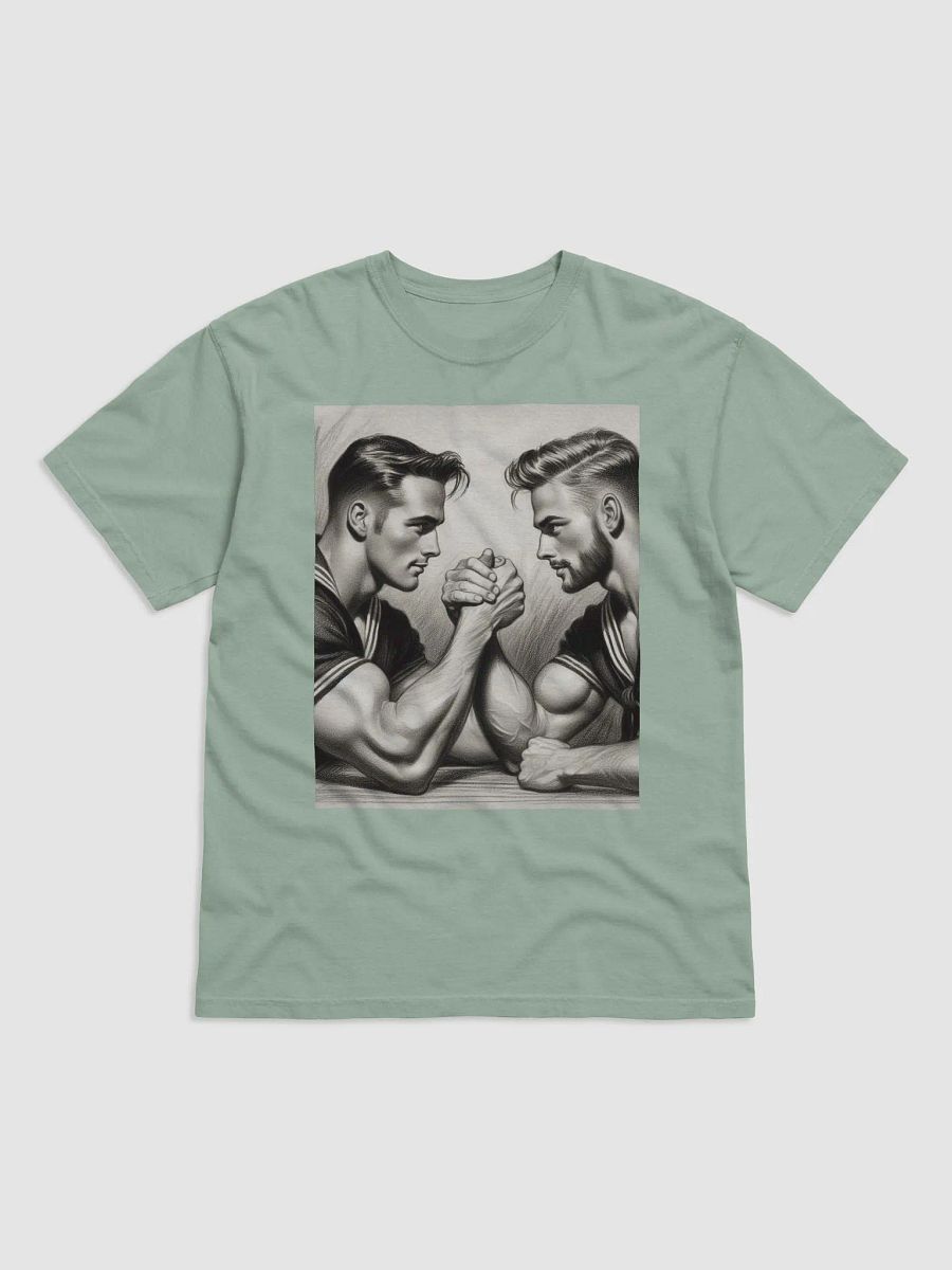 Heavyweight T Shirt. Come and Get It Sailors Gay Pride Graphic Design product image (1)