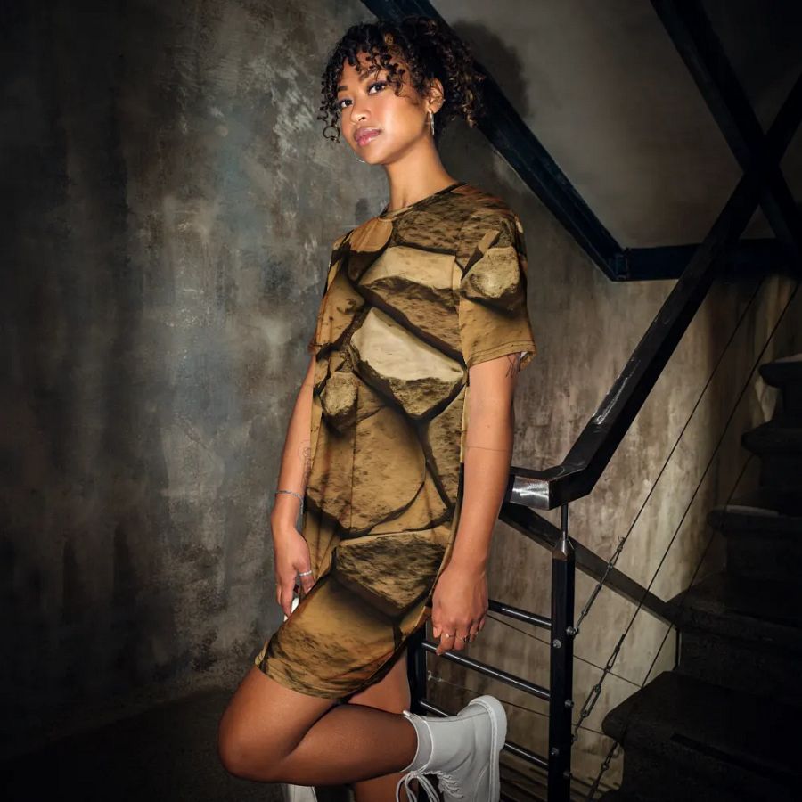 Rocky Reverie T Shirt Dress product image (12)