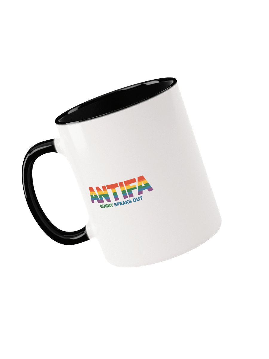ANTIFA Rainbow Ceramic Mug - Colorful Delight product image (18)