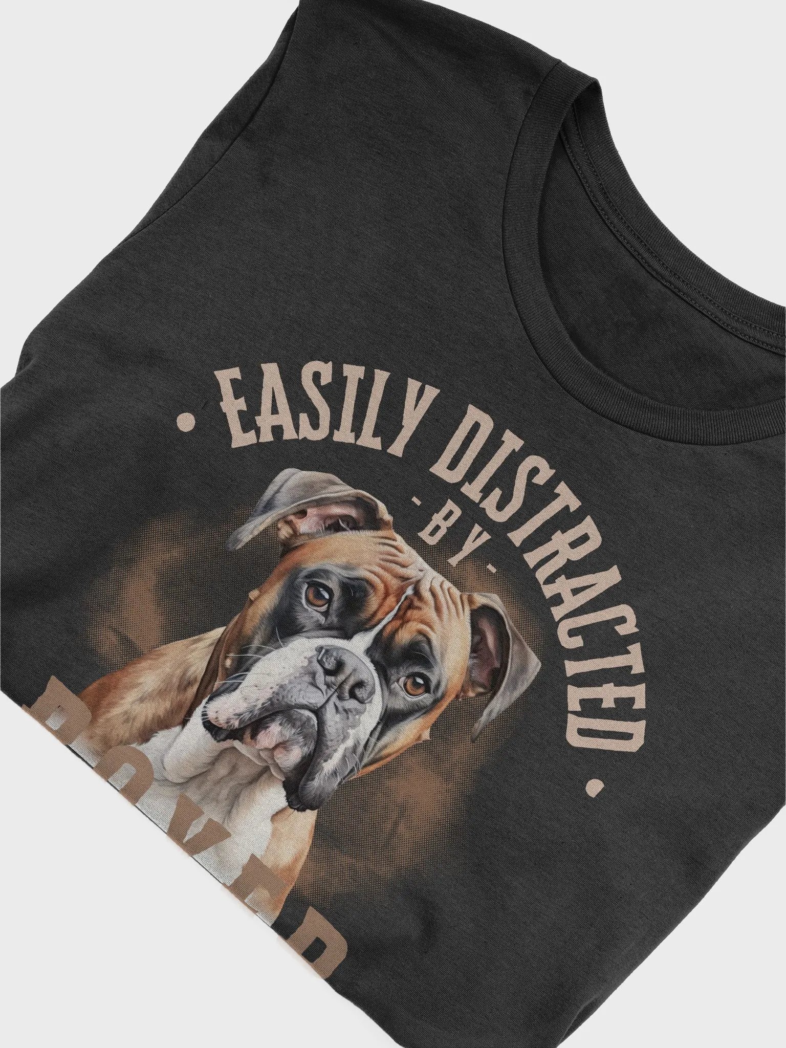 Dark Color Easily Distracted By Boxer Regular Fit T-shirt product image (6)