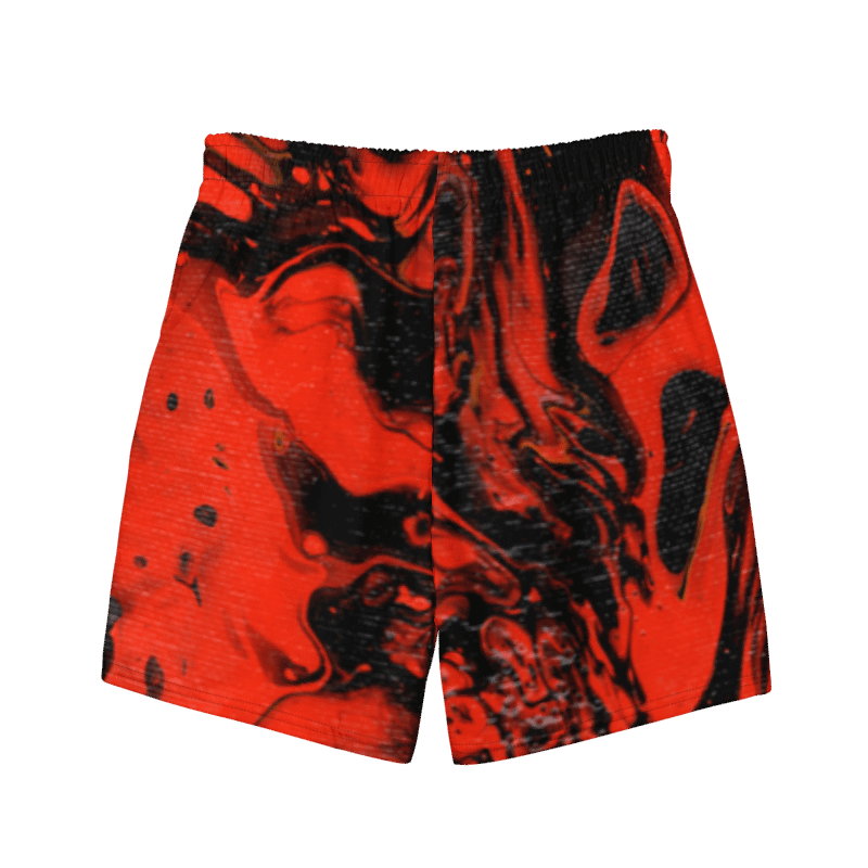 Demon In My Headphones Fluid Acrylic Swim Trunks product image (6)