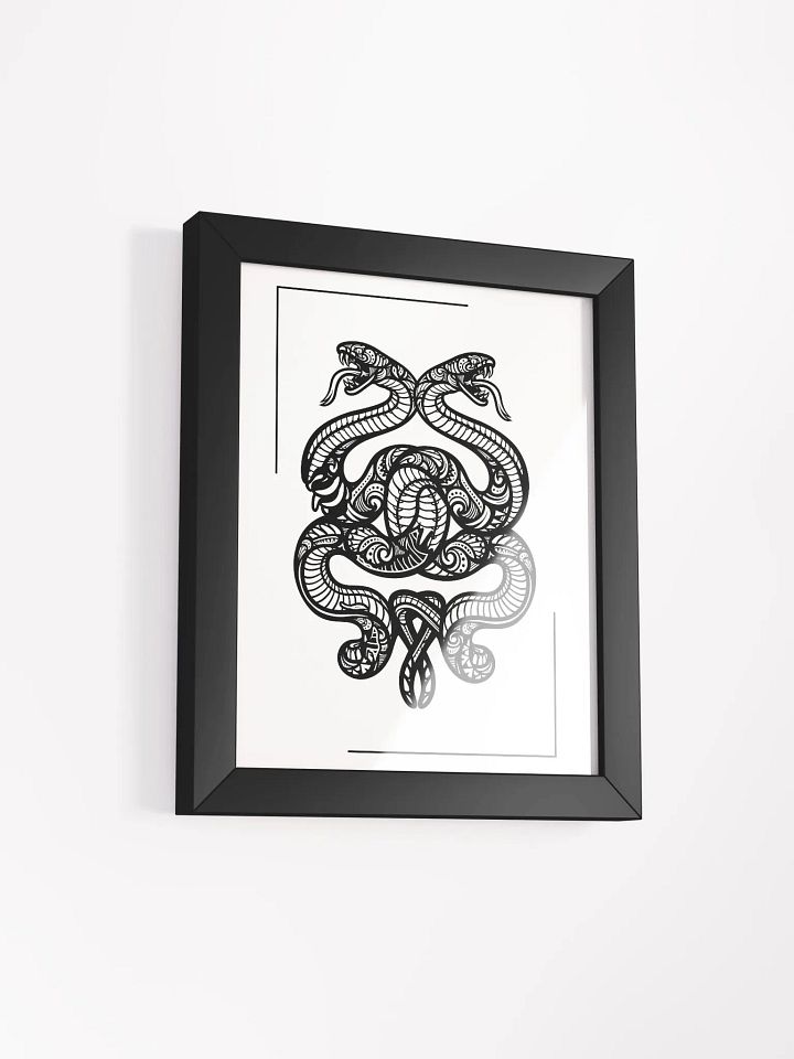 Imporcitor's Entwined Serpents Eco-Friendly Matte Poster product image (14)