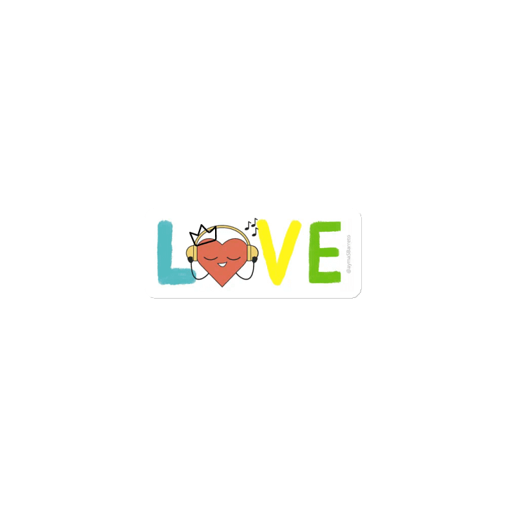 Love Beats Die-Cut Magnets product image (1)
