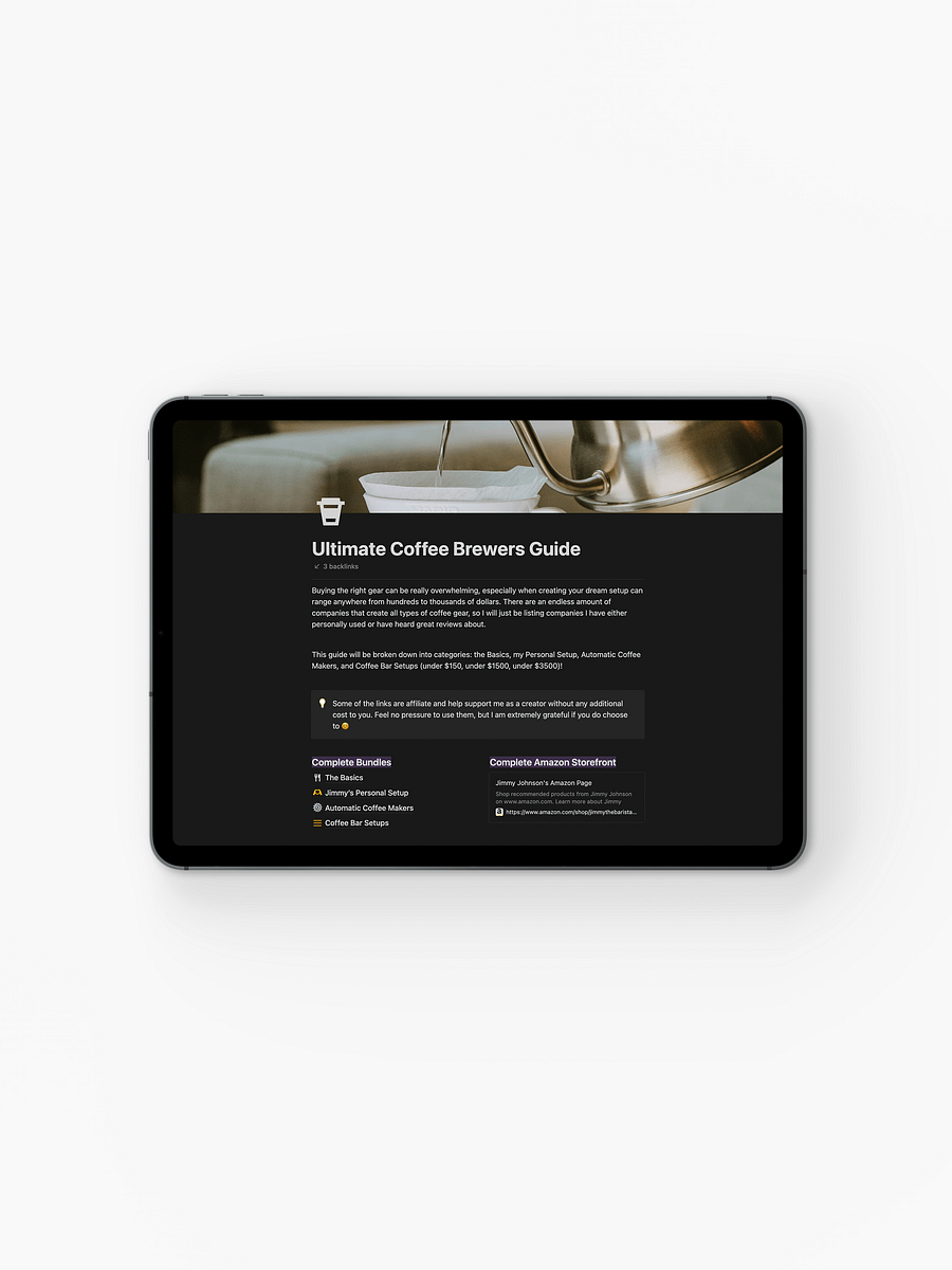 The Ultimate Coffee Brewers Guide product image (2)