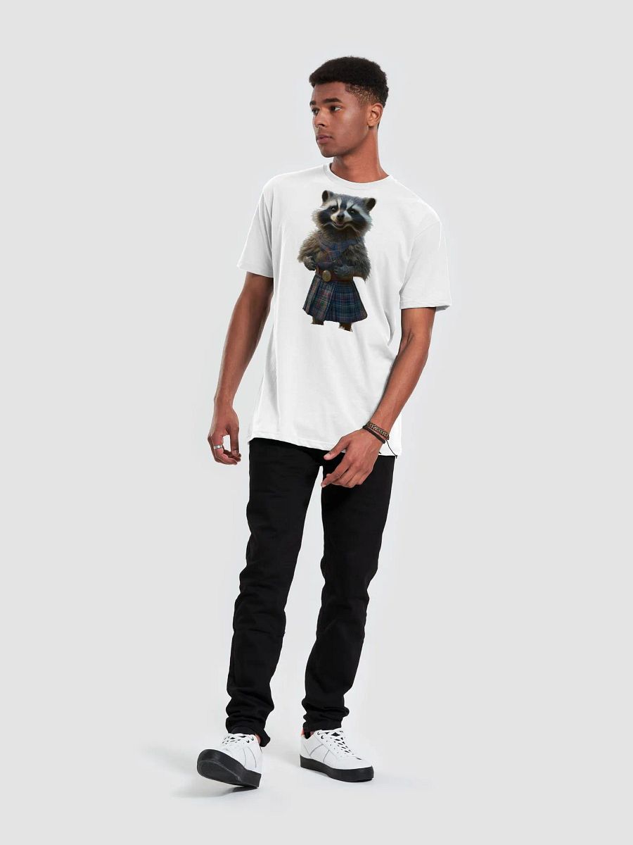 Kilted Highland Raccoon T-Shirt product image (3)