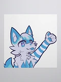 Classic Naidru Thumb Up Kiss-Cut Stickers product image (1)