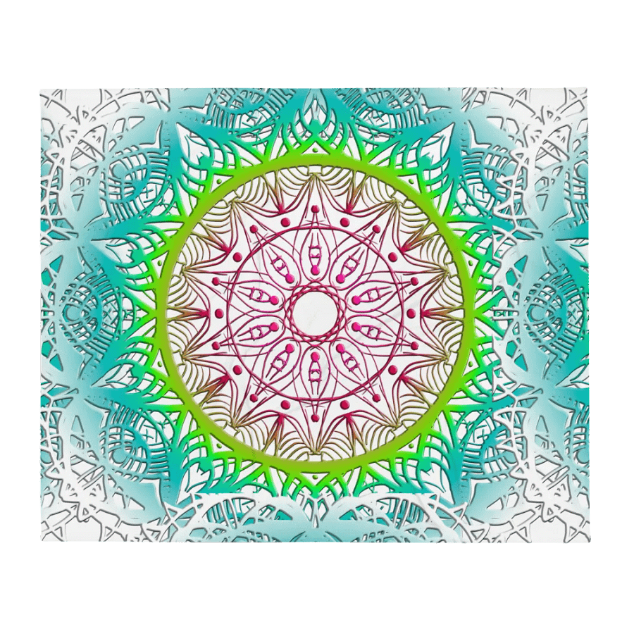 Mandala Dreams Throw Blanket product image (3)
