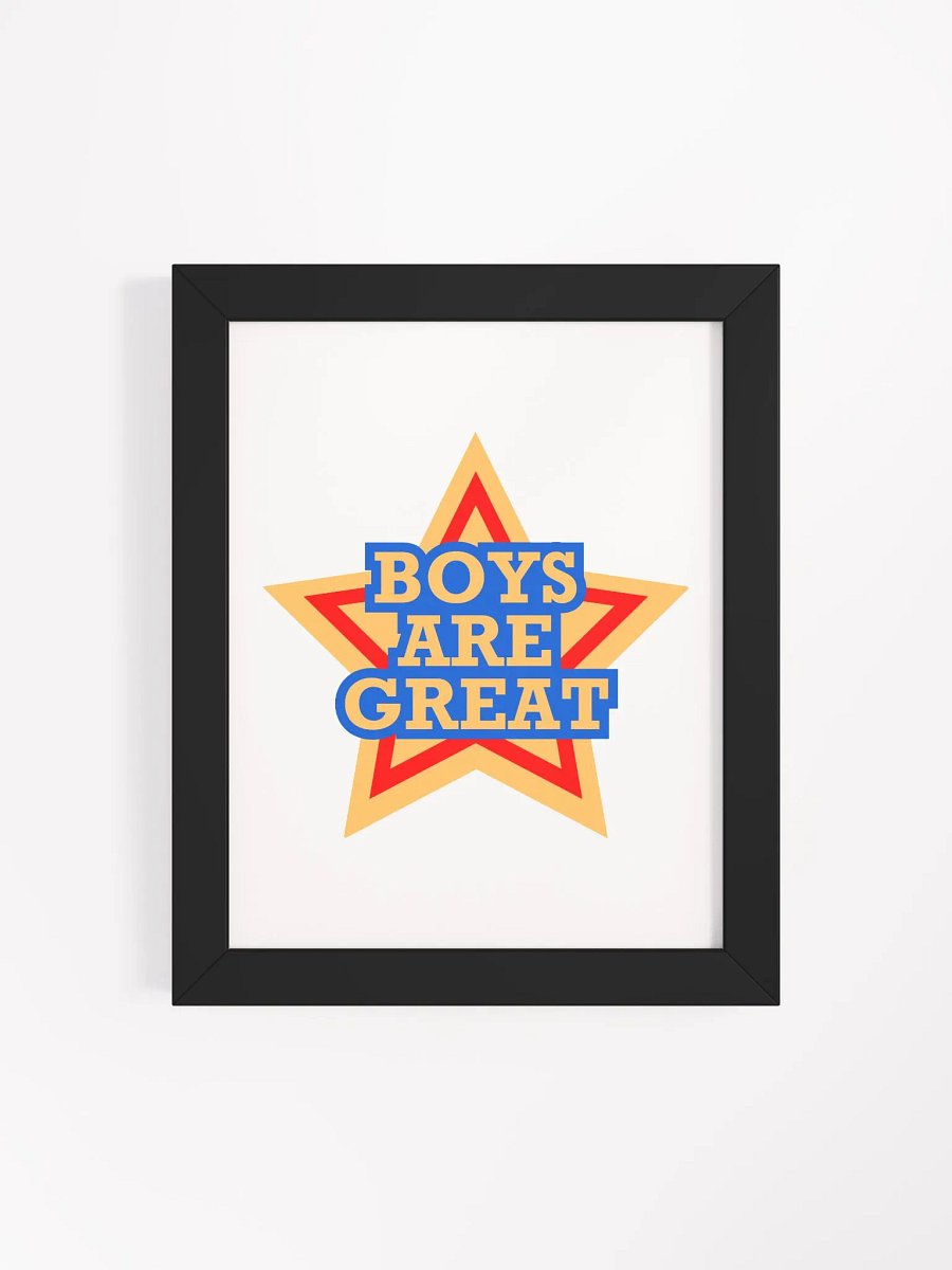 B.A.G. Gold Star Framed Poster product image (39)