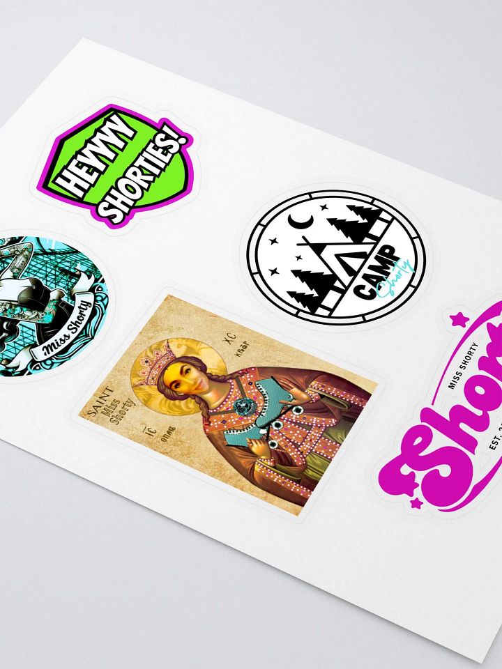 Shorty Vibes Sticker Sheet product image (2)