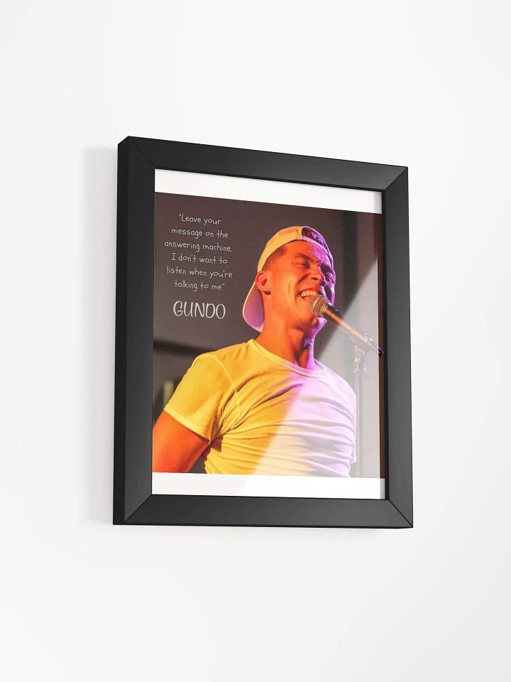 Ethereal Blackness Framed Gundo Poster product image (2)
