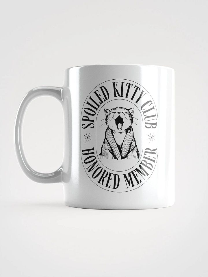 Spoiled Kitty Club White Glossy Mug product image (1)
