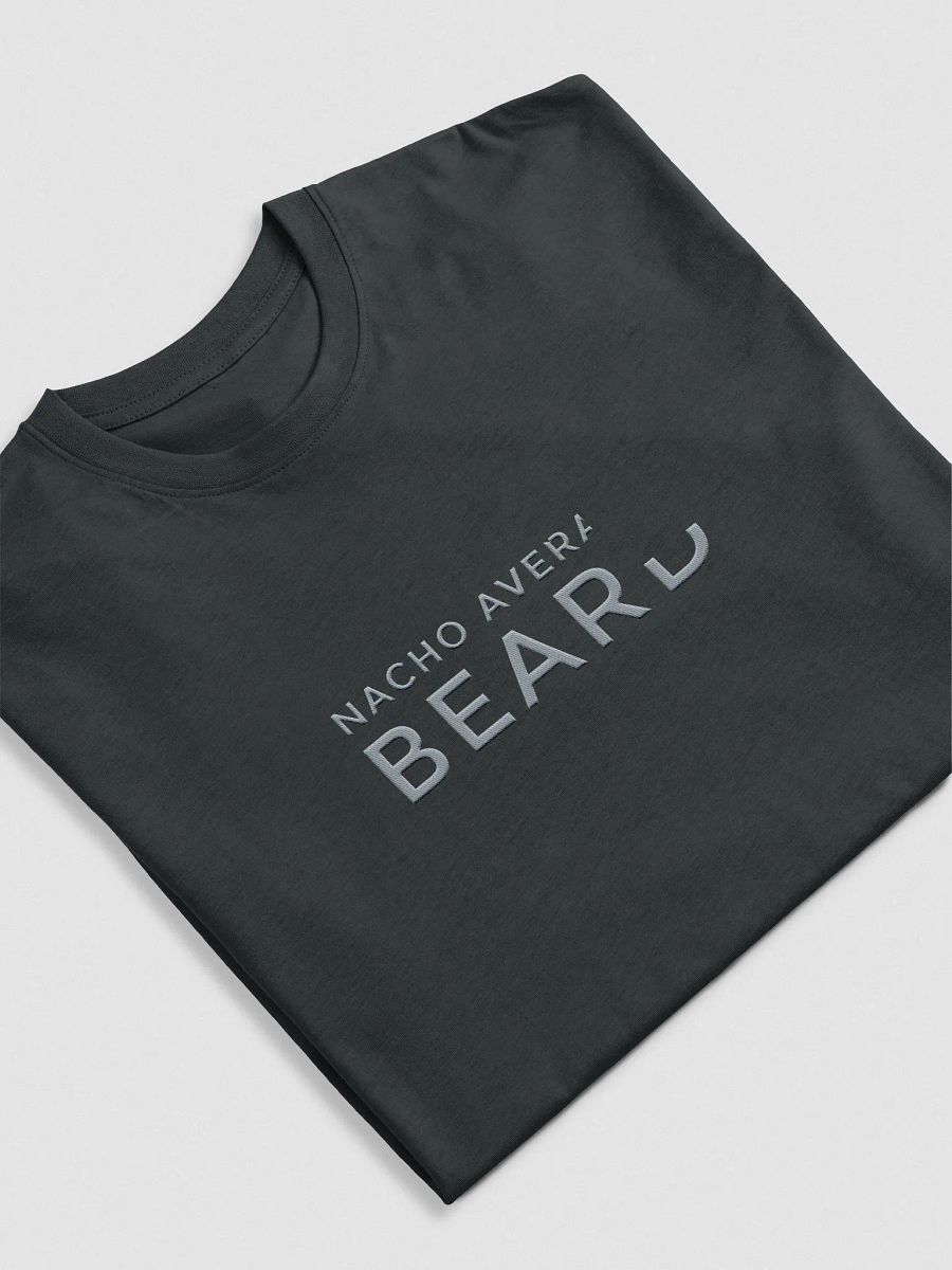 Men's Nacho Average Beard T-Shirt (Grey Embroidery) product image (7)