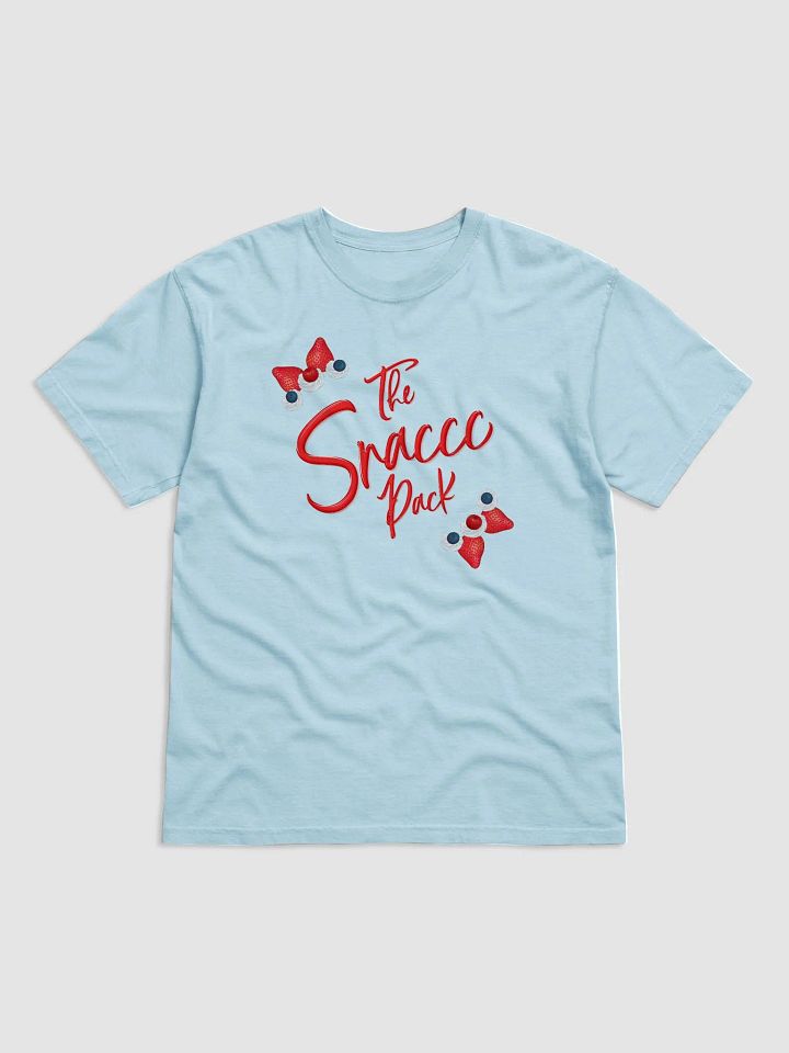 The Snaccc Pack Berries and Crème Red Icing T-Shirt product image (1)