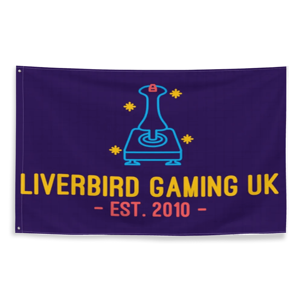 Liverbird Emblem All-Over Flag product image (2)
