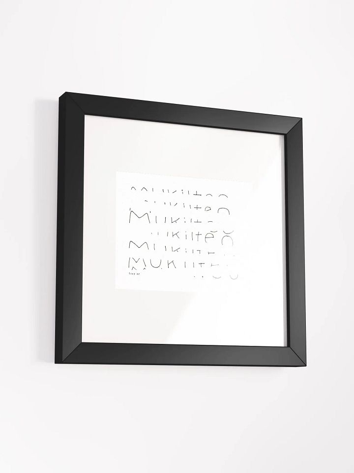 mukilteo Panel Card Print Framed product image (1)