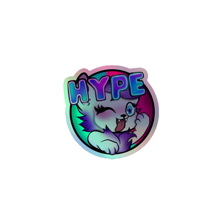 HYPE Wolf Holographic Sticker product image (1)