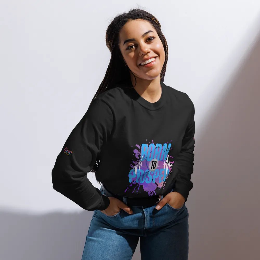 Elegant Born to Prosper Long Sleeve Shirt product image (6)