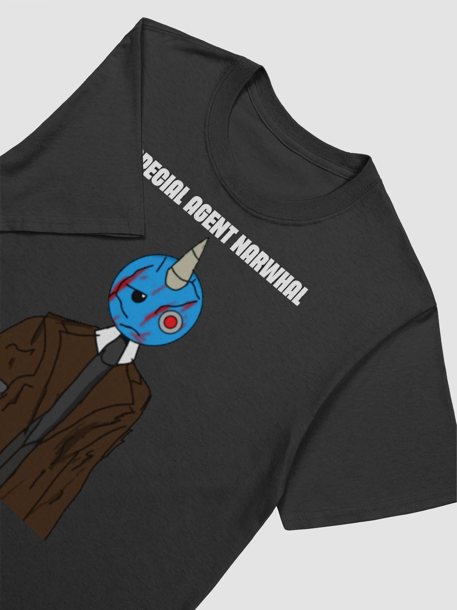 Special Agent Narwhal T-shirt product image (10)