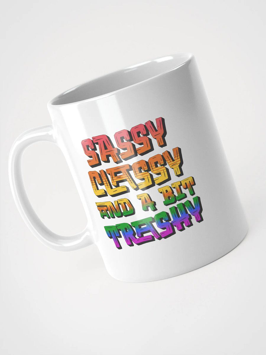 Sassy Classy And A Bit Trashy Mug product image (2)