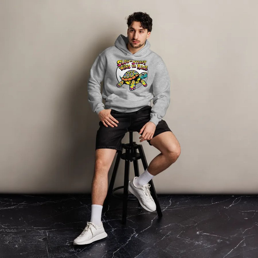 Colorful Turtle Wisdom Hoodie product image (35)
