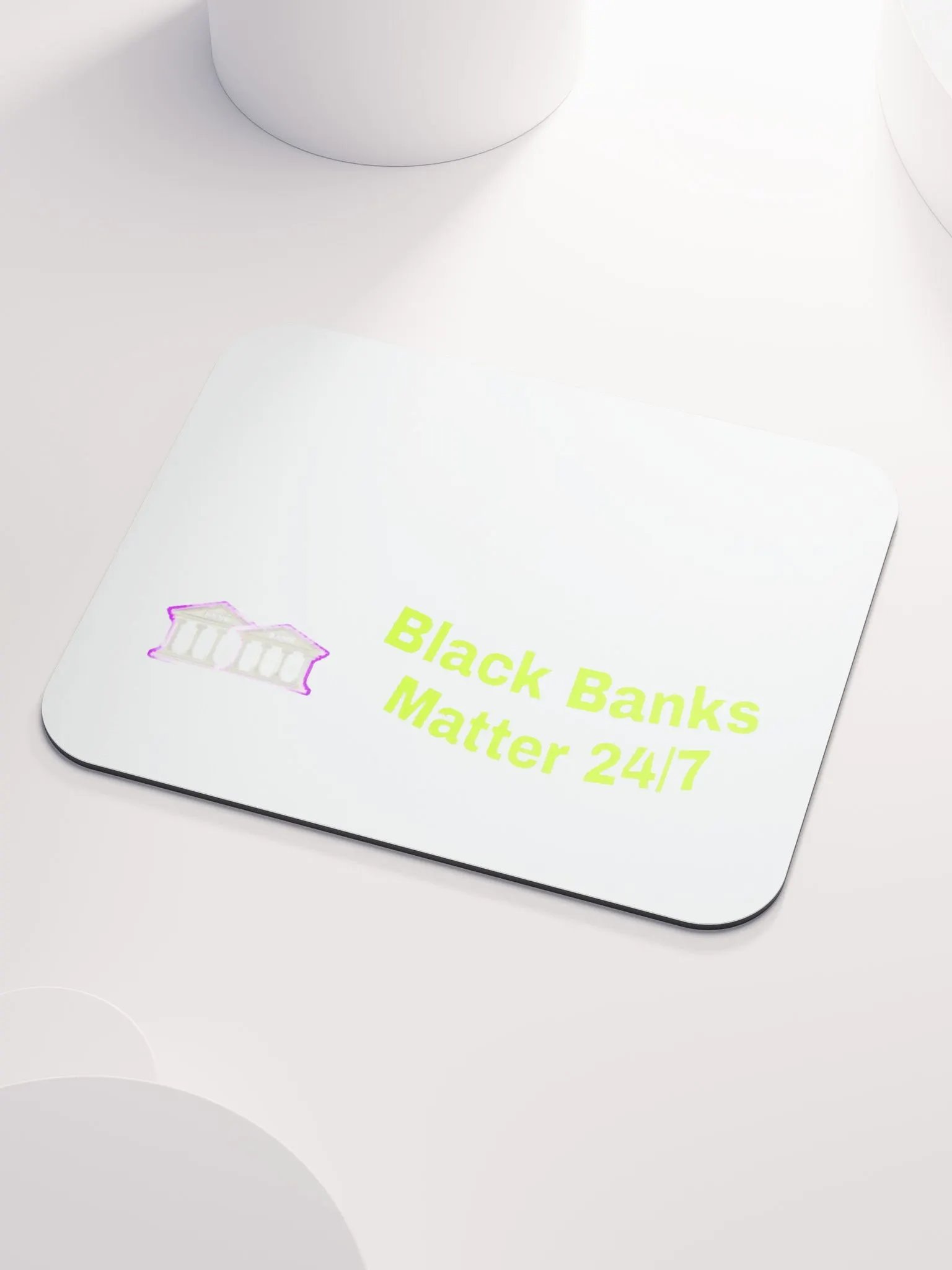 Black Banks Matter 24/7 Mouse Pad product image (3)