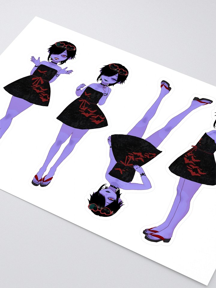 "Stevie" the Vampire Sticker Sheet product image (2)