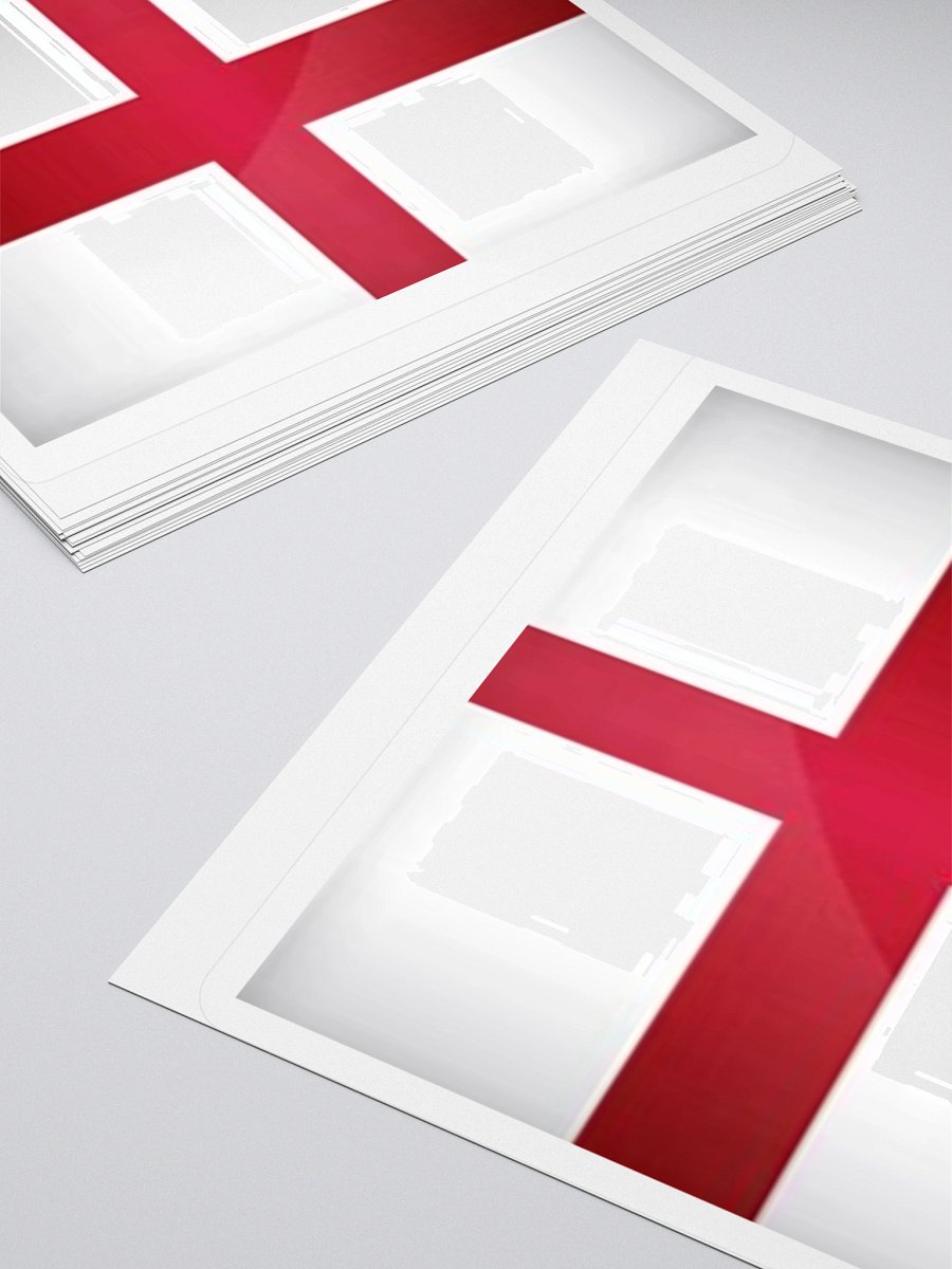 England Flag Sticker | St George’s Cross Design | Durable Vinyl | 3 Sizes product image (11)