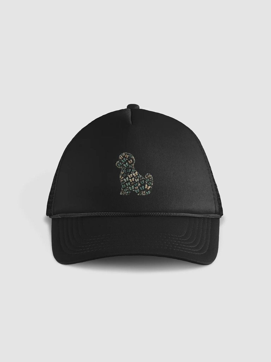Butterfly Poodle Foam Trucker Hat product image (1)