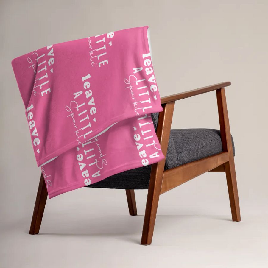 Leave A Little Sparkle Blanket product image (5)