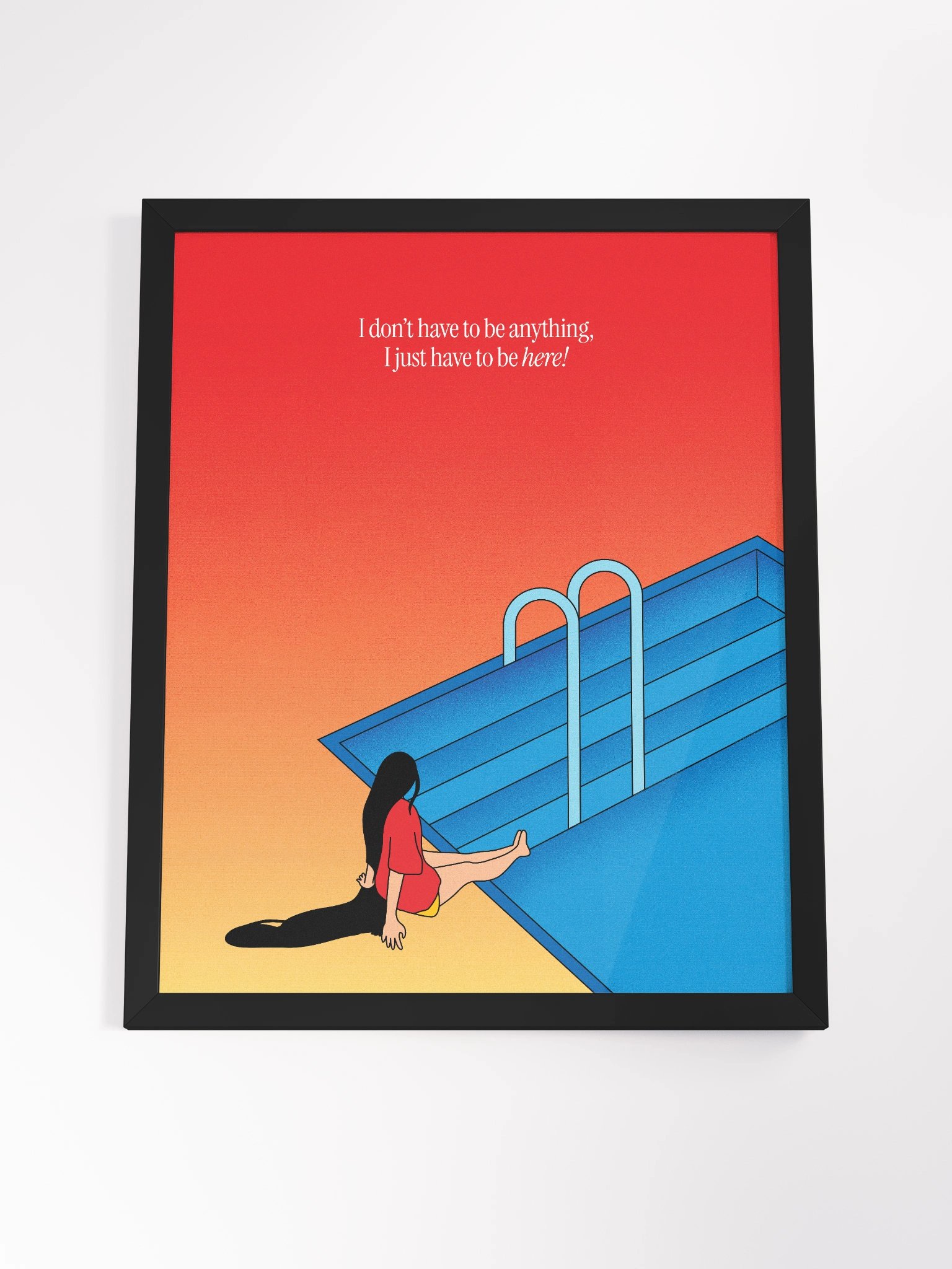 Be Here (Framed) product image (4)