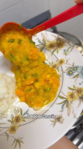 Bobó de Camarão 🦐

Ingredientes:
3 colheres de sopa de azeite de dendê
1 cebola picada
3 dentes de alho picados
1 pimentão pi...