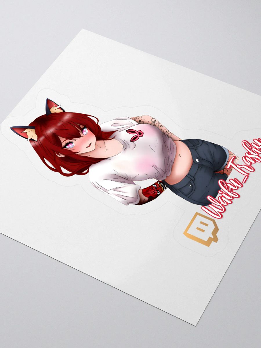 Bunny Waifu Kiss Cut Stickers product image (10)
