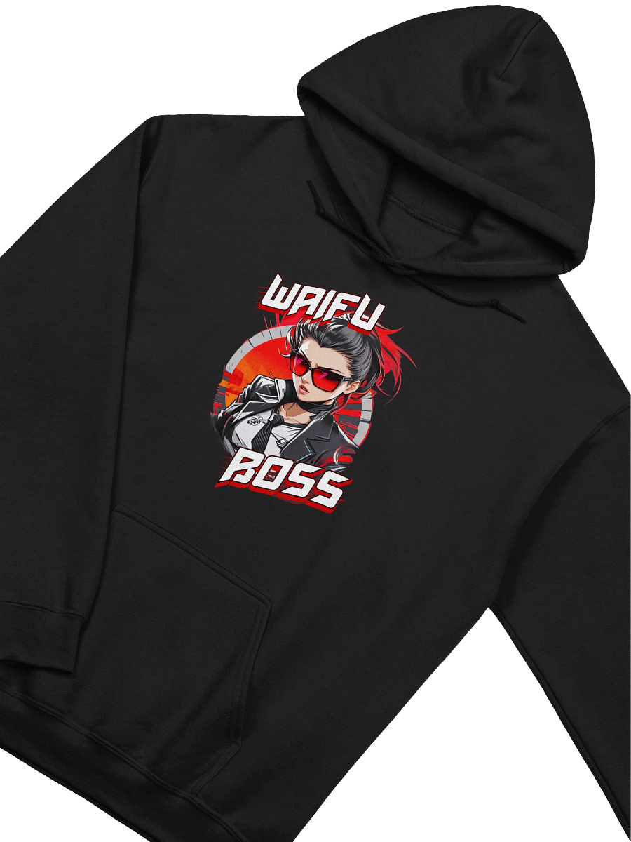 Waifu Boss v1 - Gildan Classic Hoodie - Gildan 18500 product image (2)