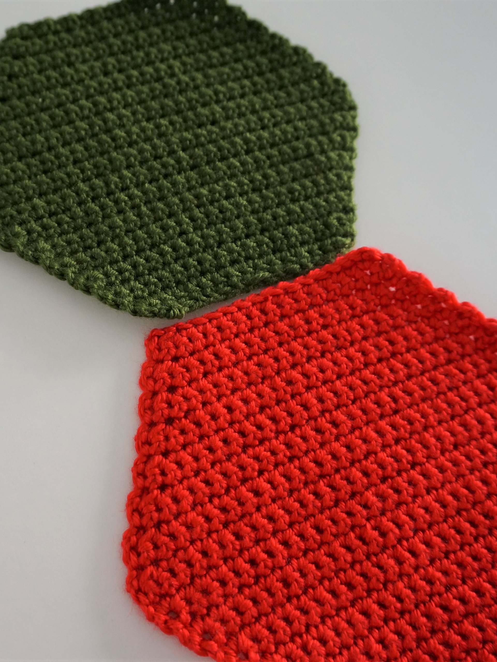 Single crochet hexagon pdf pattern product image (1)