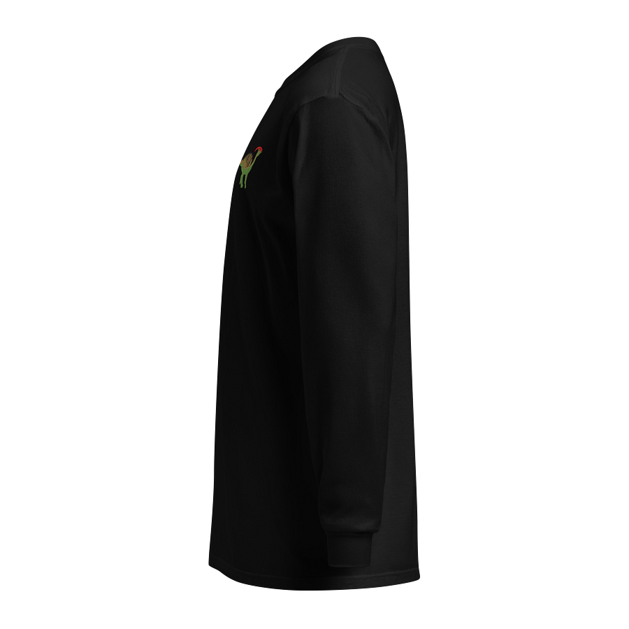Parasaurolophus Embroidered Long Sleeve T Shirt product image (3)