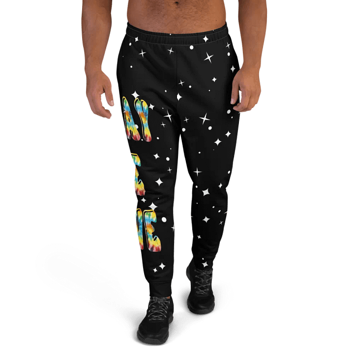 Peace sign mens joggers product image (2)