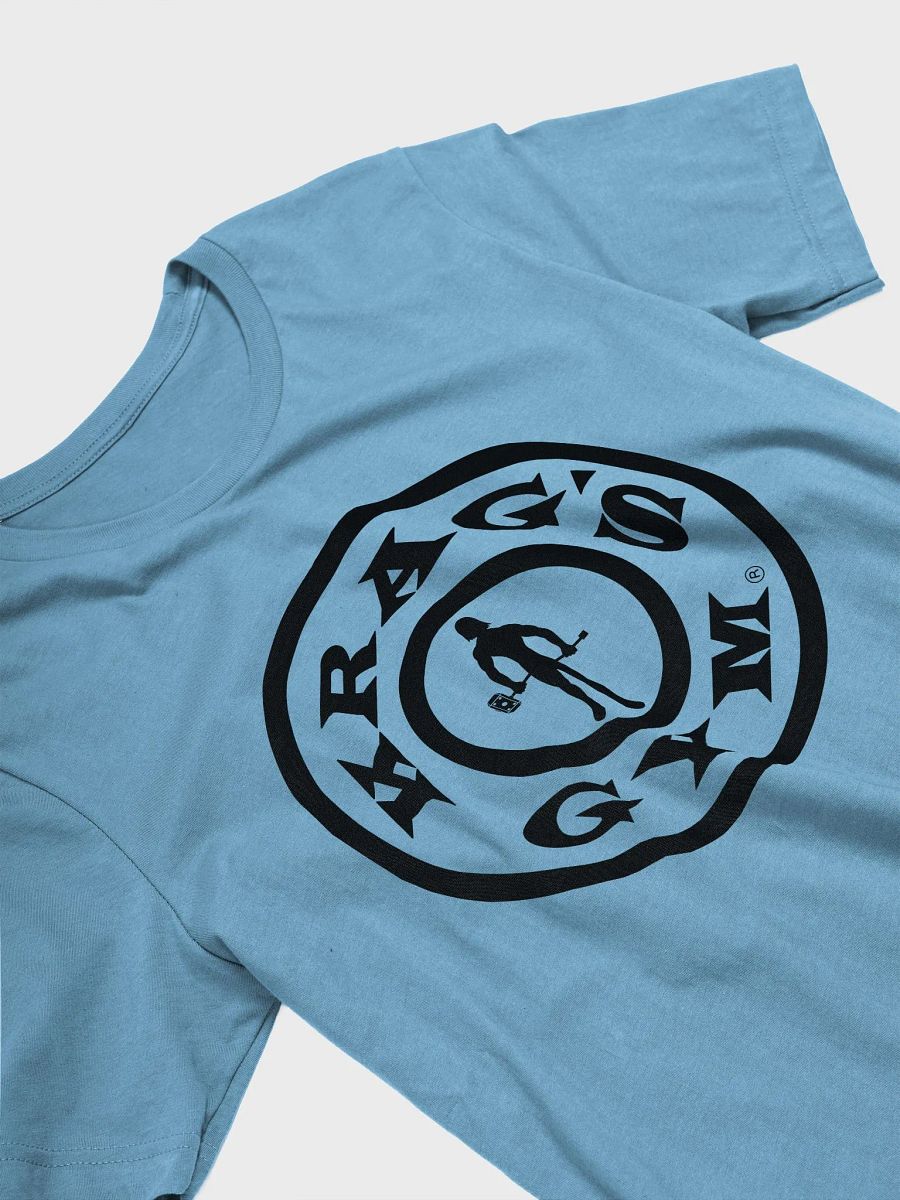Krag's Gym T-Shirt (Black Letter Bullseye) product image (36)