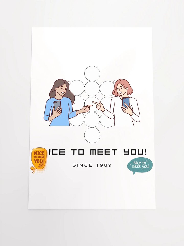 Ice To Meet You! Enhanced Matte Paper Poster (in) product image (1)