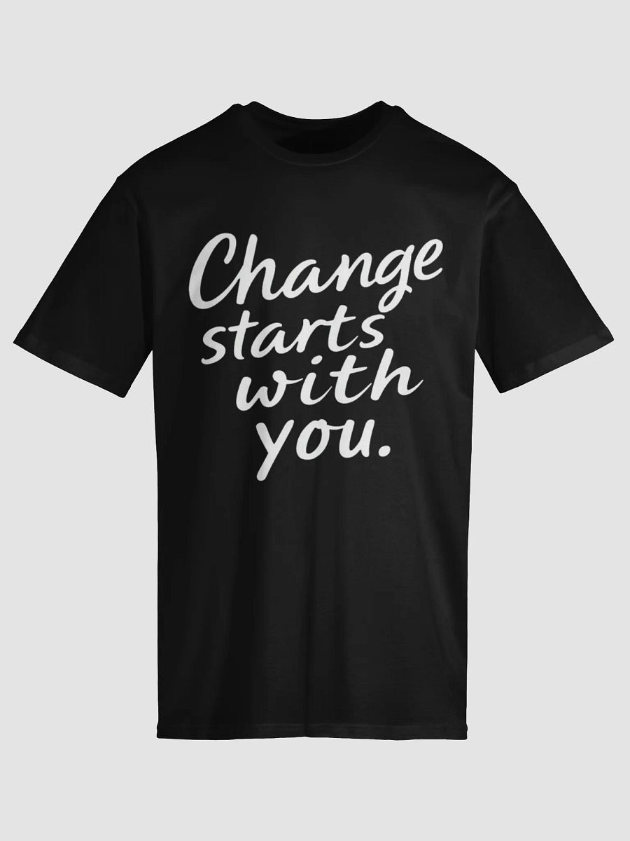 Change Starts With You – Inspirational Leonardo DiCaprio Quote T-Shirt for True Fans Who Believe in Making a Difference product image (5)