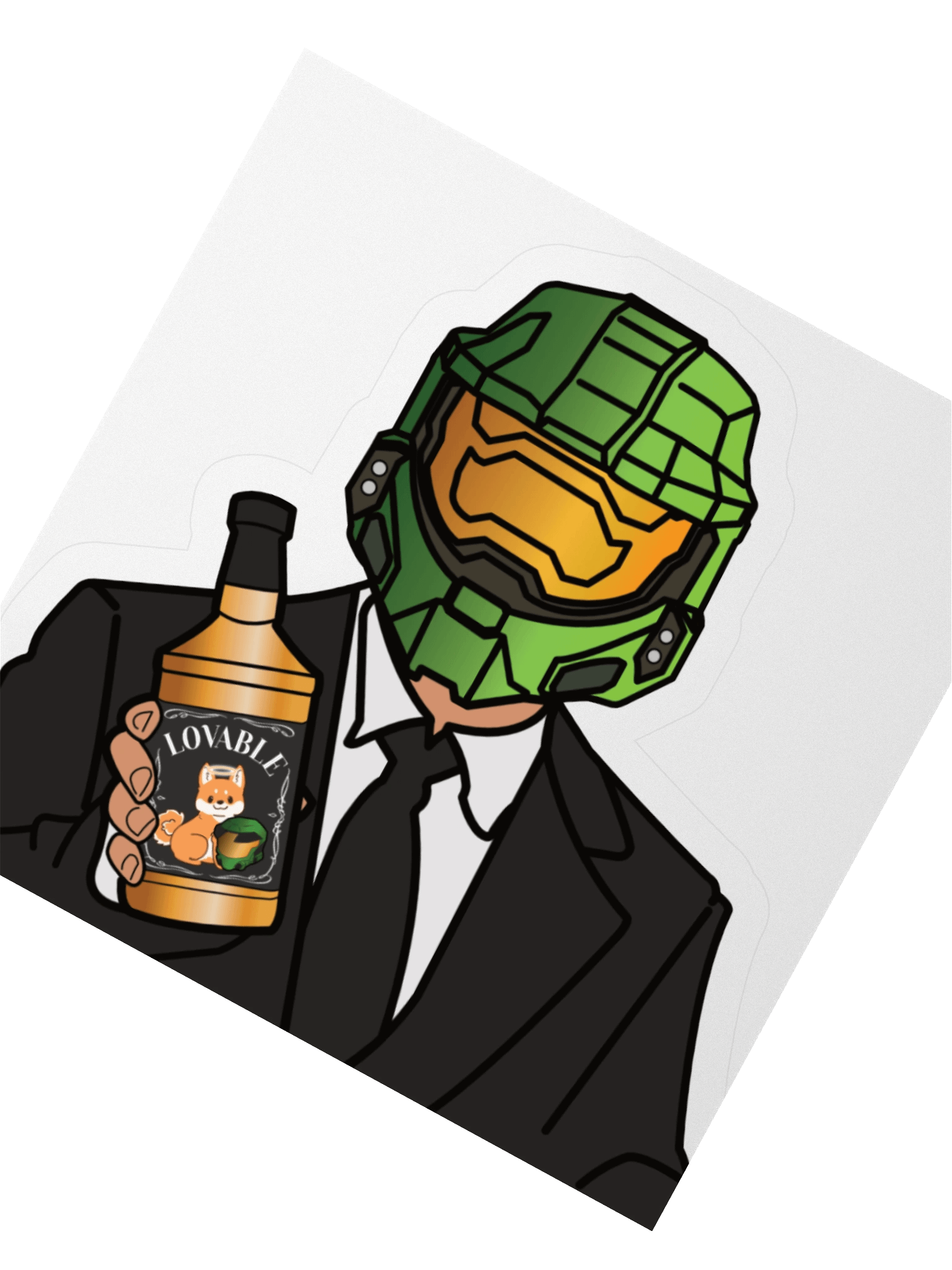 Lovable Classic Sticker product image (2)