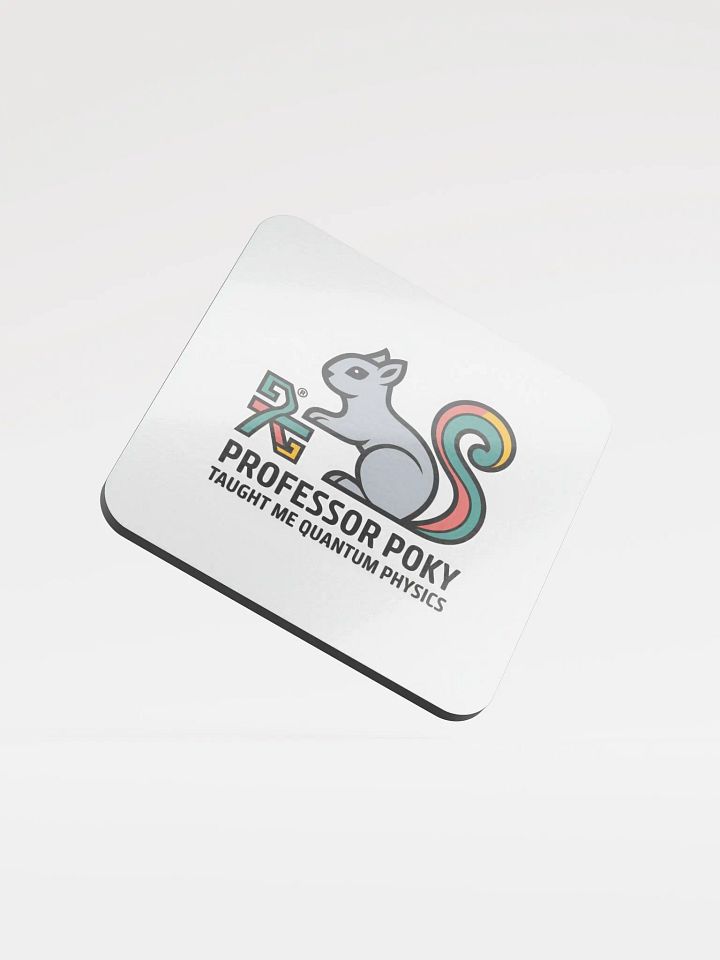 Coaster or micro art piece: professor pooky taught me quantum physics wizard/witch product image (1)