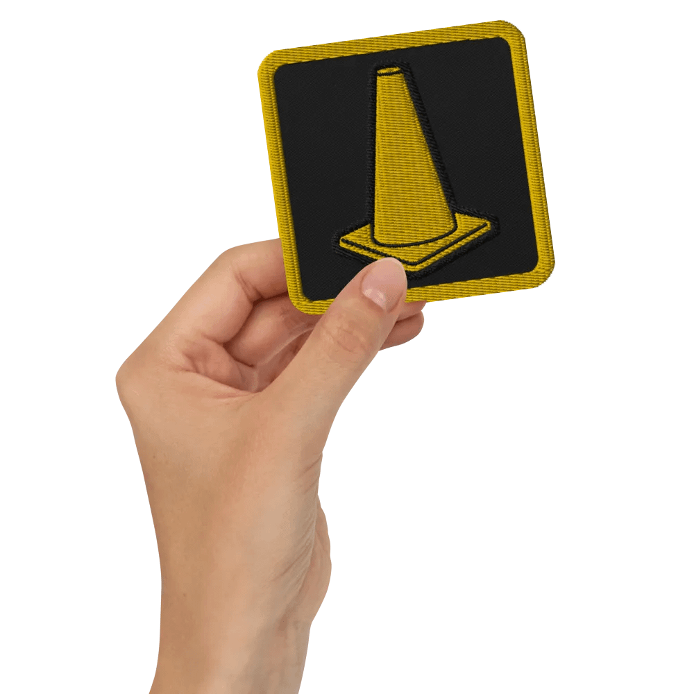 Cone Embroidered Patch product image (2)