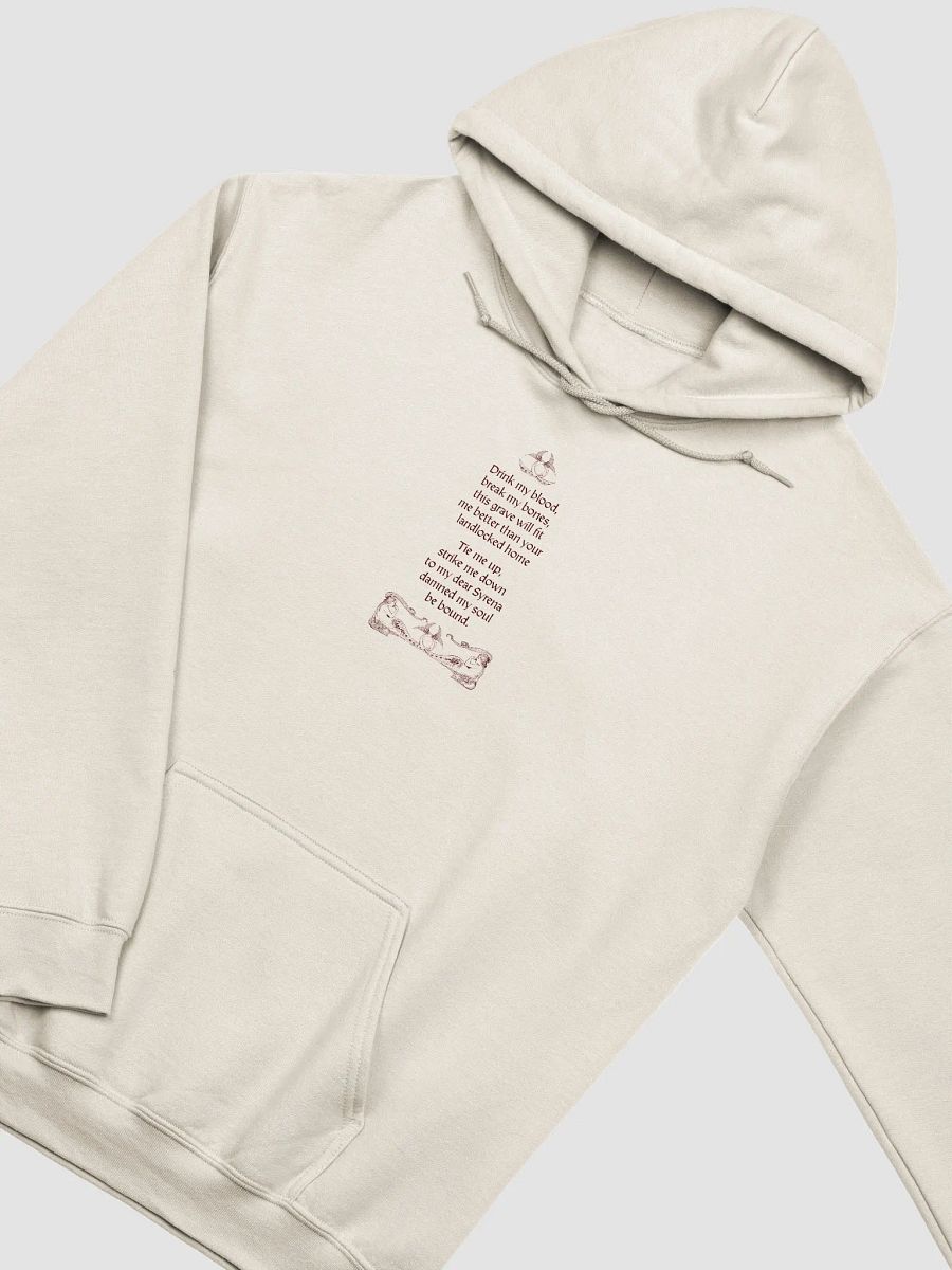 'Syrena' Official Merch Hoodie (chorus lyrics version) product image (10)