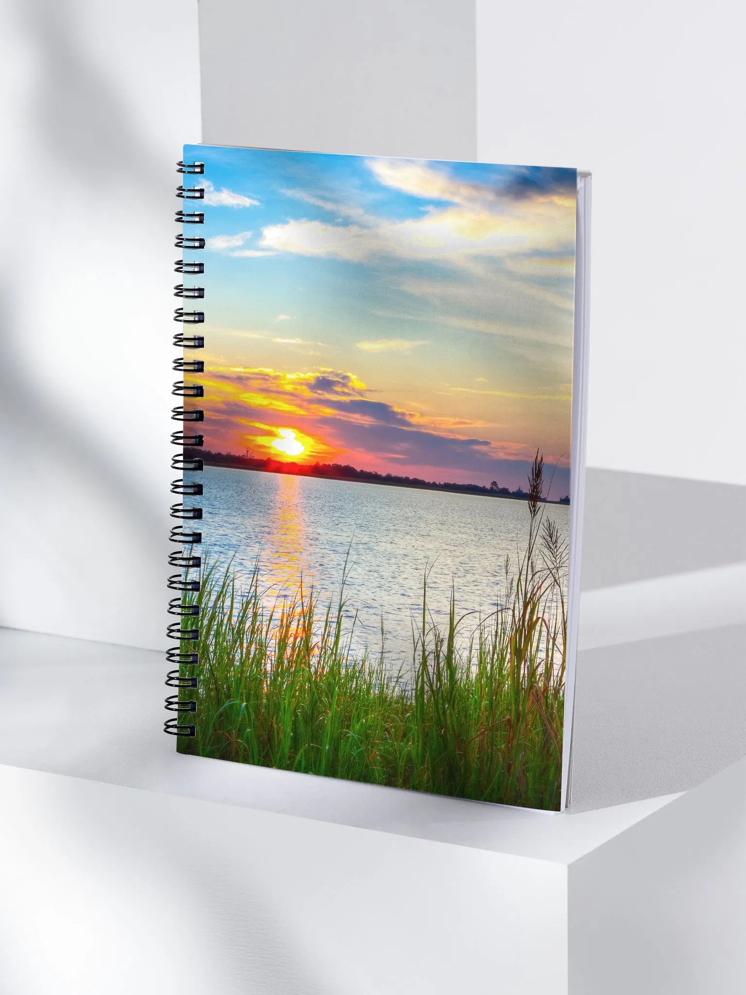 Savannah River Sunrise - Georgia Coast - Spiral Notebook product image (4)